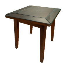 오래된 나무 탁자